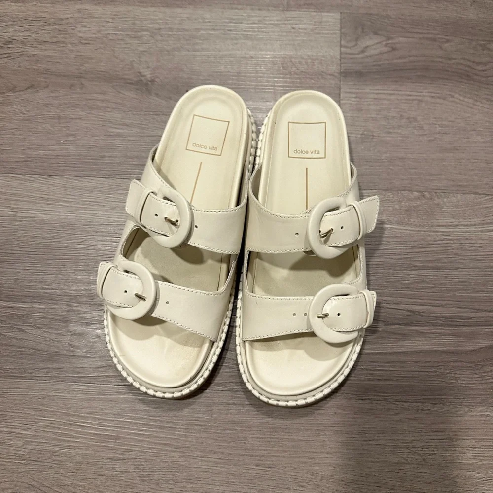 Dolce Vita Shauny Sandals Bone Leather